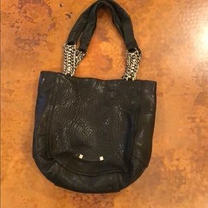 Jimmy Choo Black Leather Bag